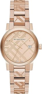 Burberry Swiss Rose Gold Women Watch The City BU9146