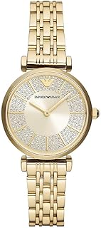 Emporio Armani Ladies Watch with Two Hands Quartz Movement