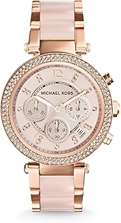 Michael Kors Women's Watch PARKER, 39mm case size, Chronograph movement