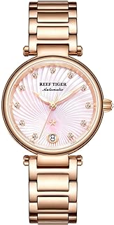 REEF TIGER Analogue Automatic Watch Rose Gold RGA1590-PWP