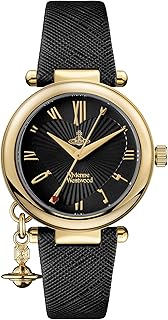 Vivienne Westwood Orb Analogue Quartz Watch VV006GDBLK.